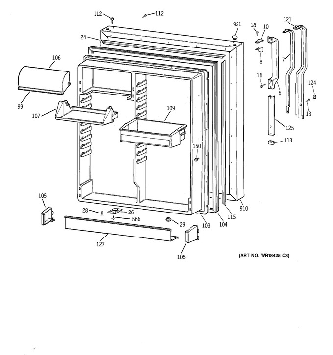 Diagram for CTG25GABURWW