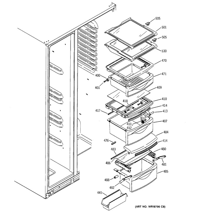 Diagram for ESS25LGMBCC