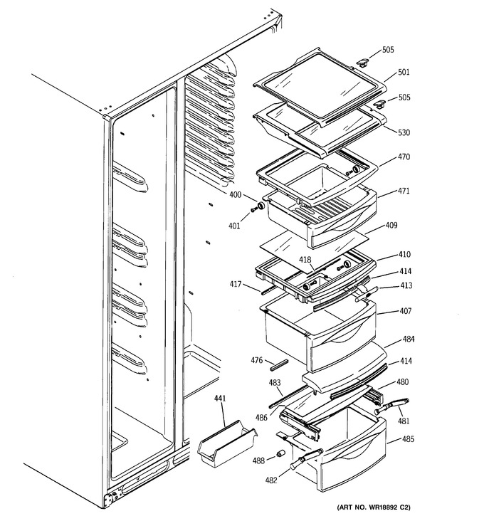 Diagram for GSS25LGMEBB