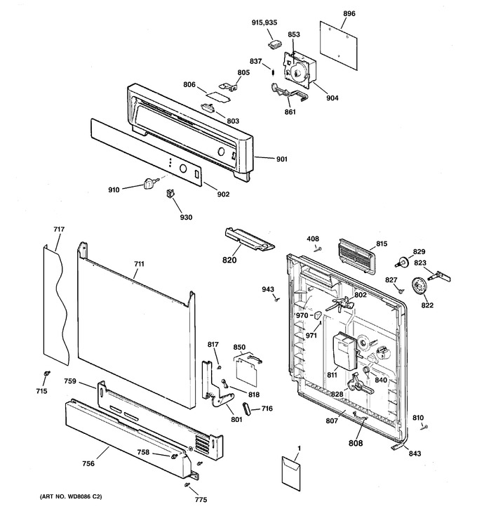 Diagram for GSD2000G00AA