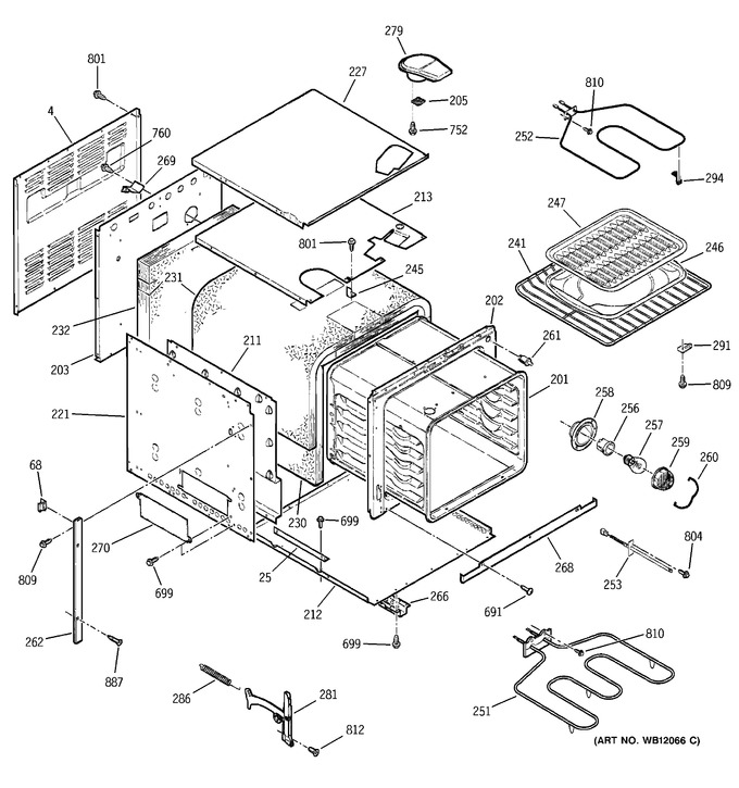 Diagram for JRP15BW5BB