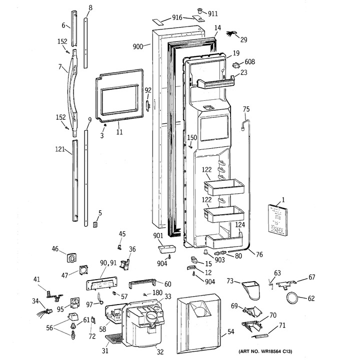 Diagram for TFX30PBDAWW