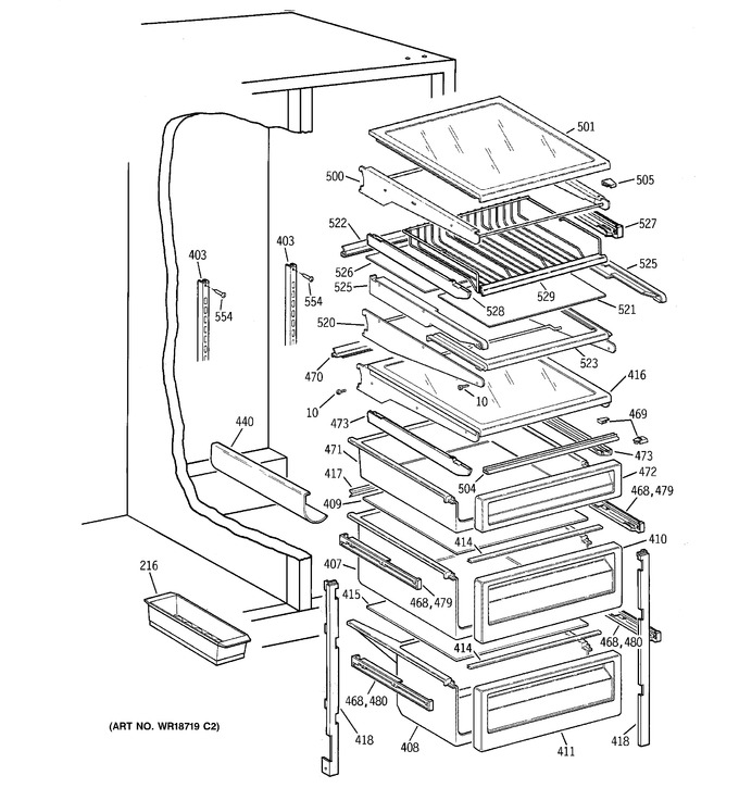 Diagram for TFX30PBDAWW