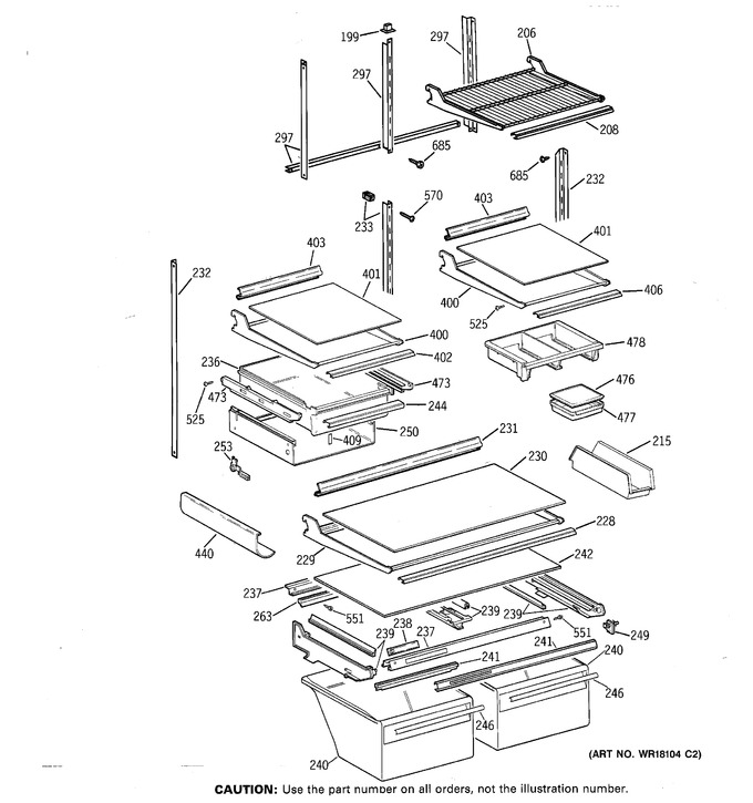 Diagram for TBE25PCSLRWW
