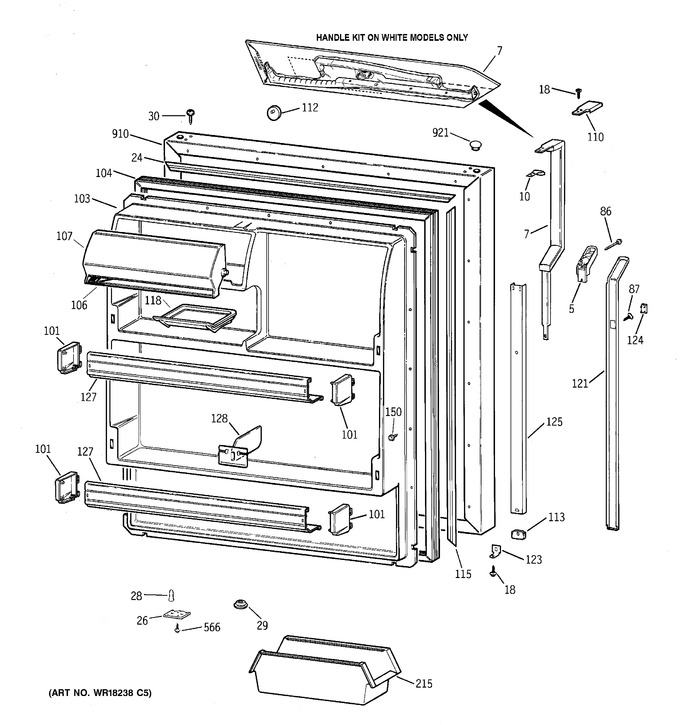 Diagram for TBX18CIXARWW
