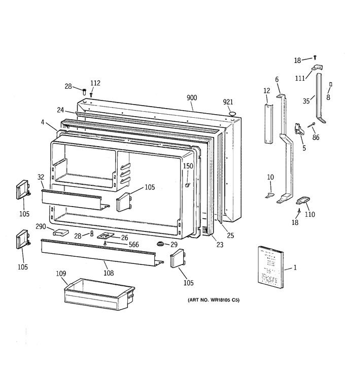 Diagram for TBX25PASJRWW