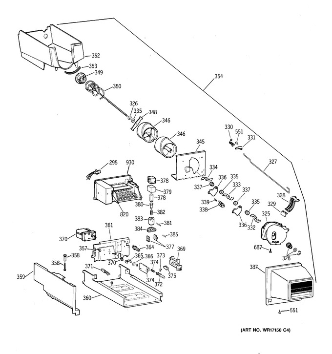 Diagram for TBX25PCSCRWW