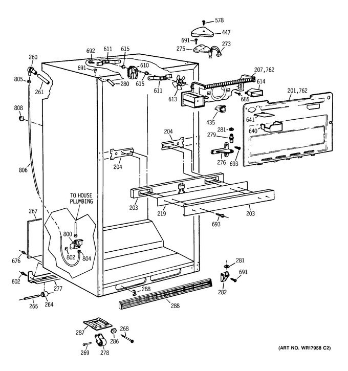 Diagram for TBX25PCSHRBB