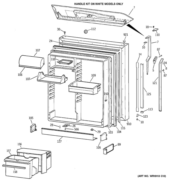 Diagram for TBE19PASNRWW