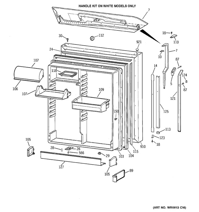 Diagram for TBC19PASPRWW