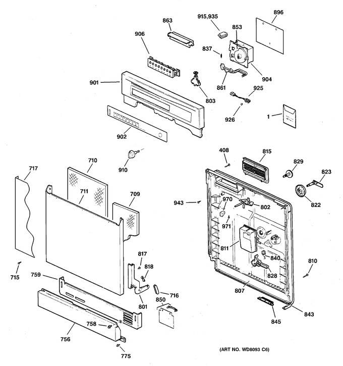 Diagram for EDW1500G00CC