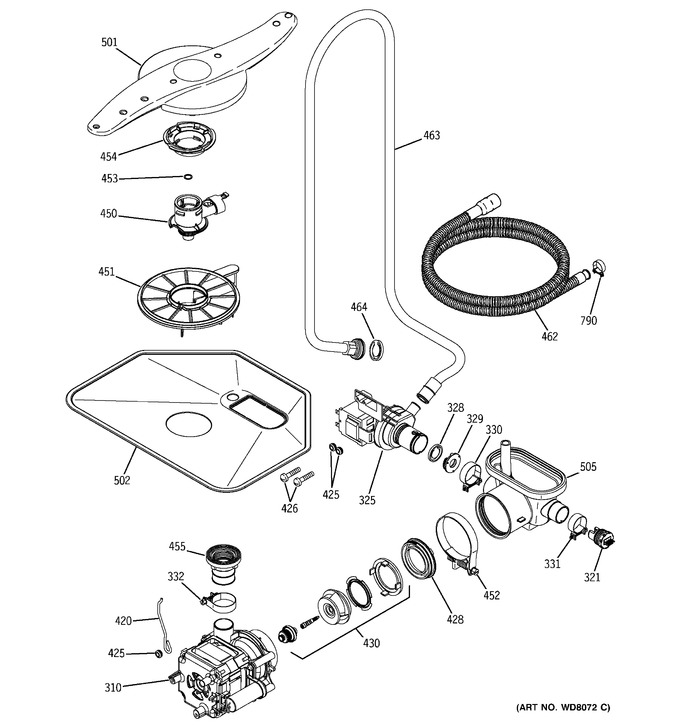 Diagram for EDW4000G00BB