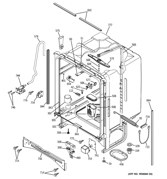 Diagram for GSD6600G00CC