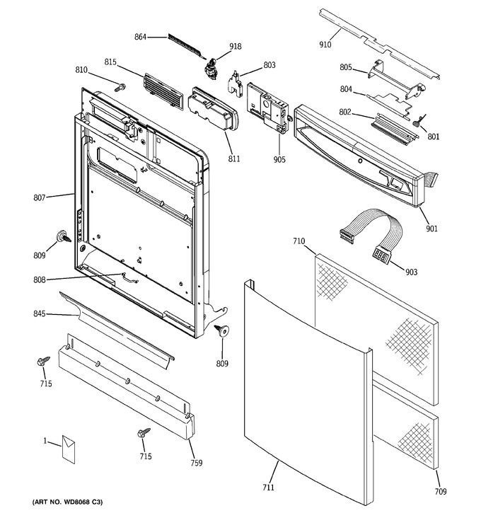 Diagram for PDW7800G00WW