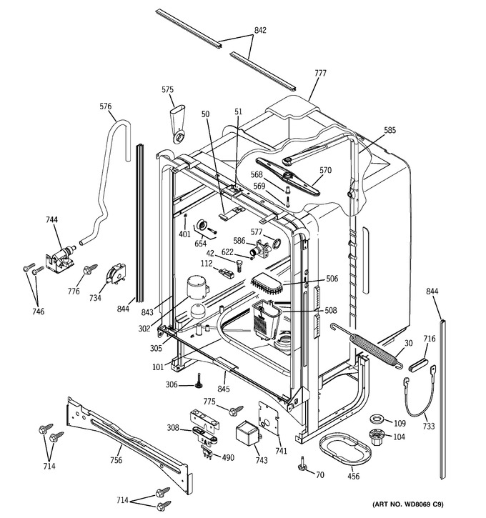 Diagram for PDW7800G00WW