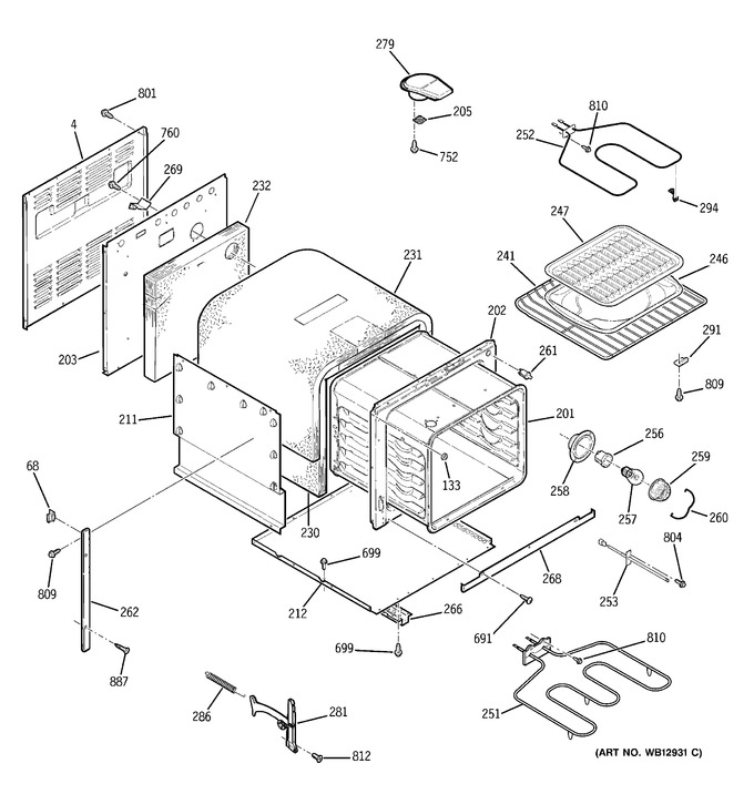 Diagram for JRP15BW6BB