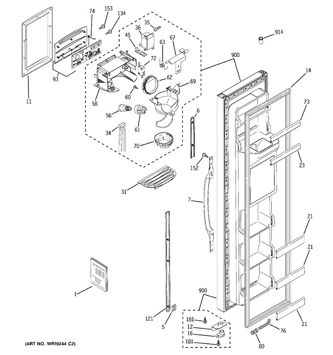 Diagram for GSH25VGPACC