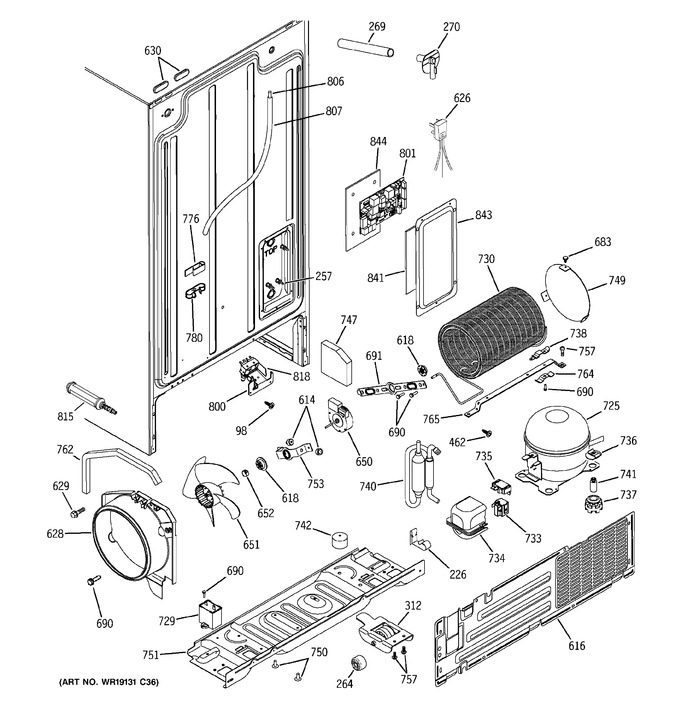 Diagram for PSA25MIMDFBB