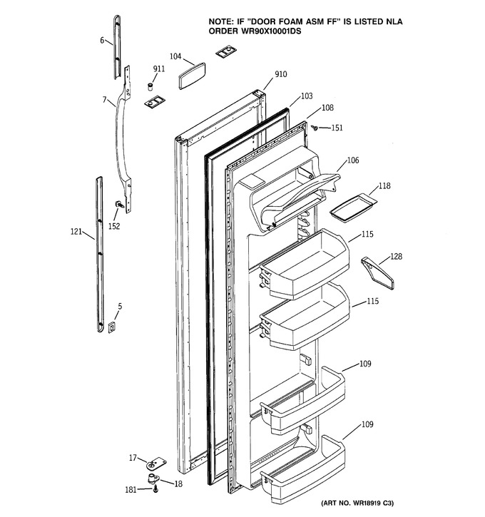 Diagram for ESS25XGMCBB