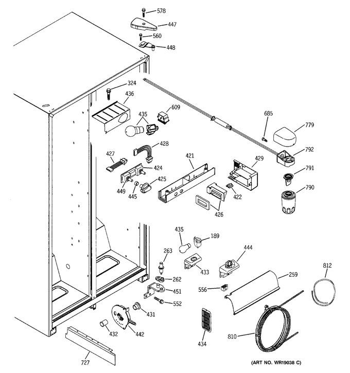 Diagram for ESS25XGMCCC