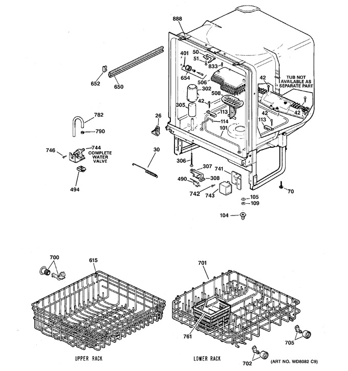 Diagram for HDA1200G02WW