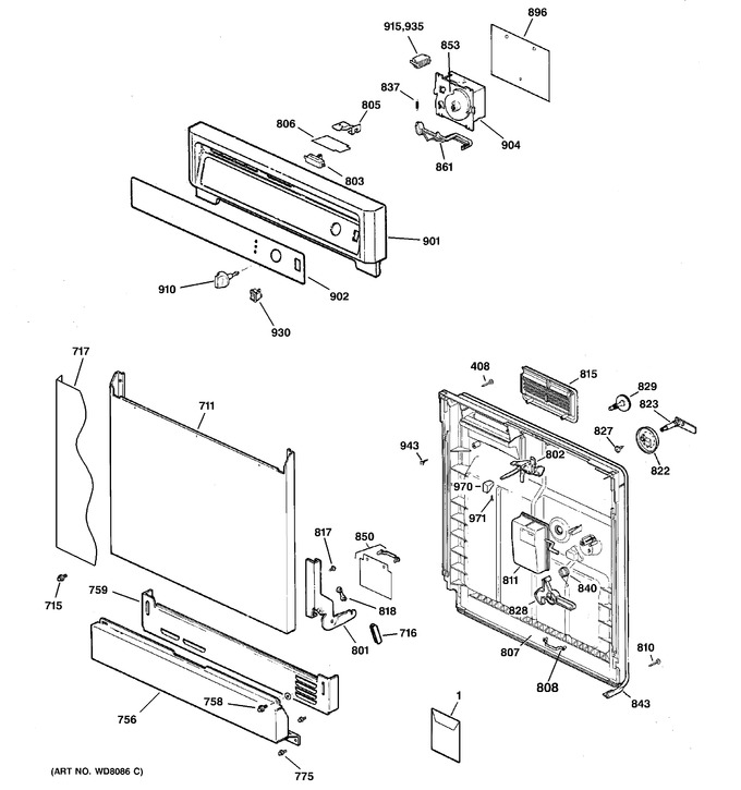 Diagram for GSD1000G02WW