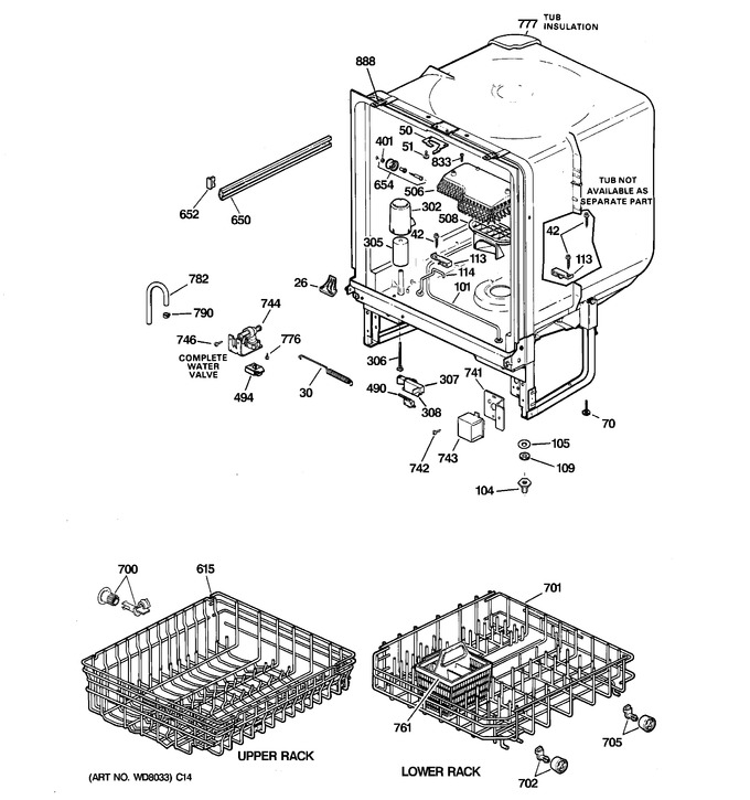 Diagram for GSD1000G02WW