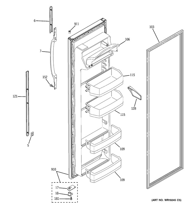 Diagram for GSH22KGRBWW