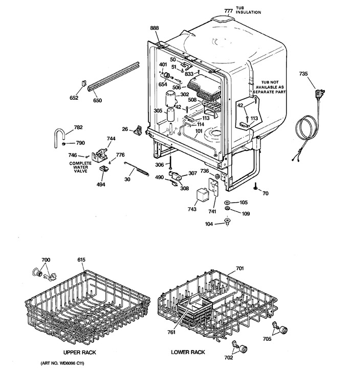 Diagram for GSD2001J01WW