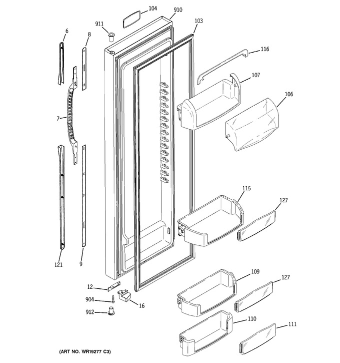 Diagram for GCR23YLRBWW