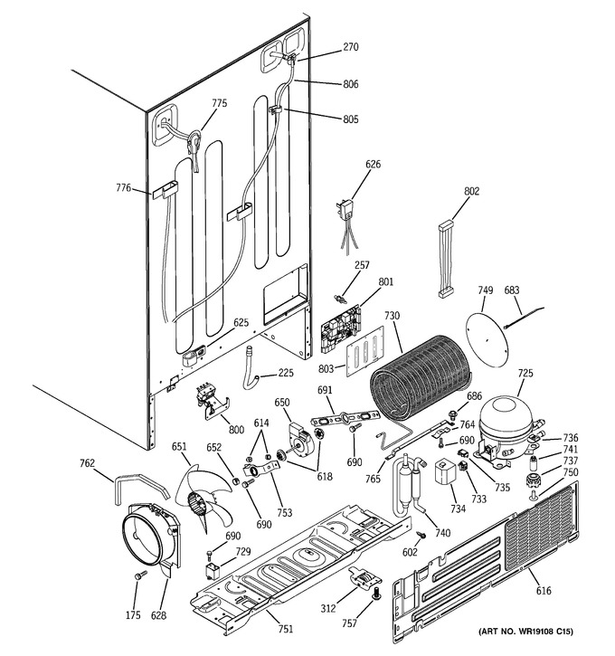 Diagram for GCR23YLRBWW