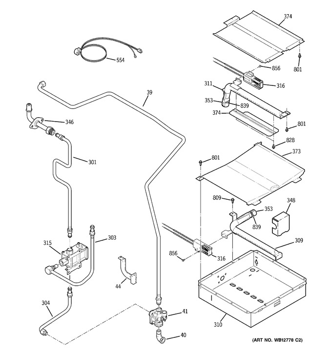 Diagram for JGS968KH3CC