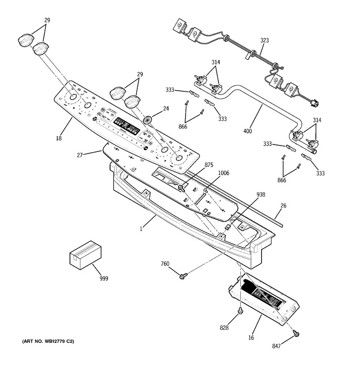 Diagram for JGS968TH3WW