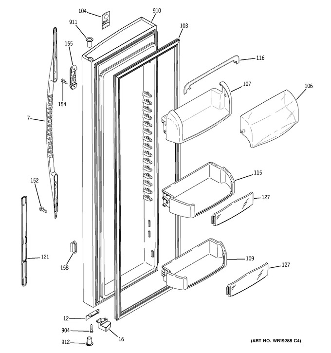 Diagram for GSX25YBSACWW