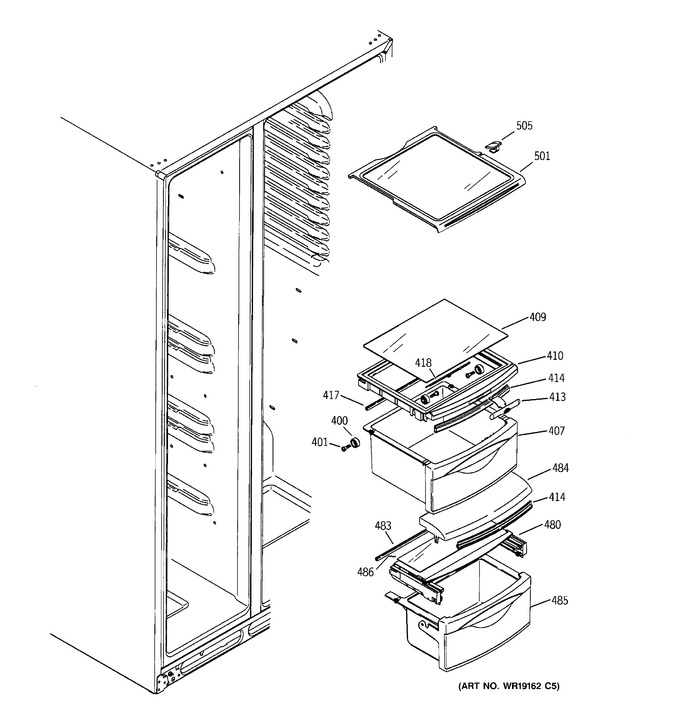 Diagram for GSX25YBSACWW