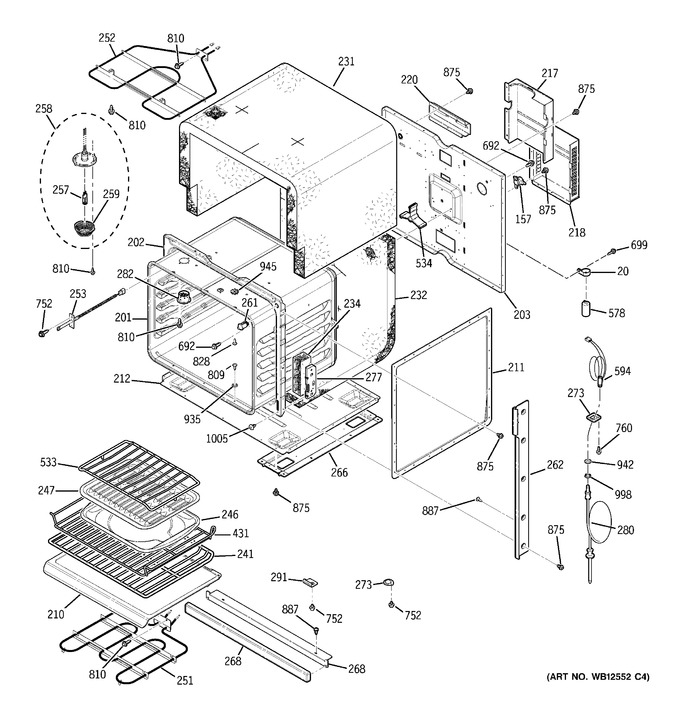 Diagram for JK915SK2SS
