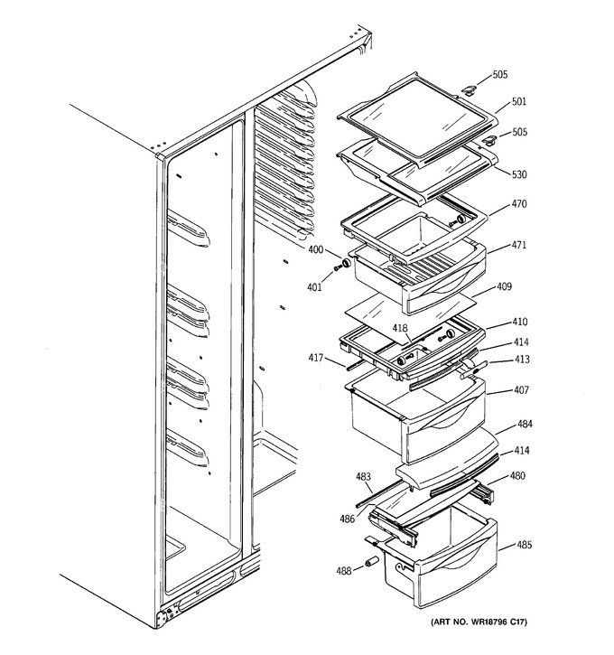 Diagram for GSS25XGPCCC
