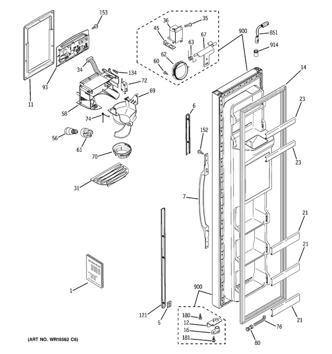 Diagram for GSH25JFRHBB