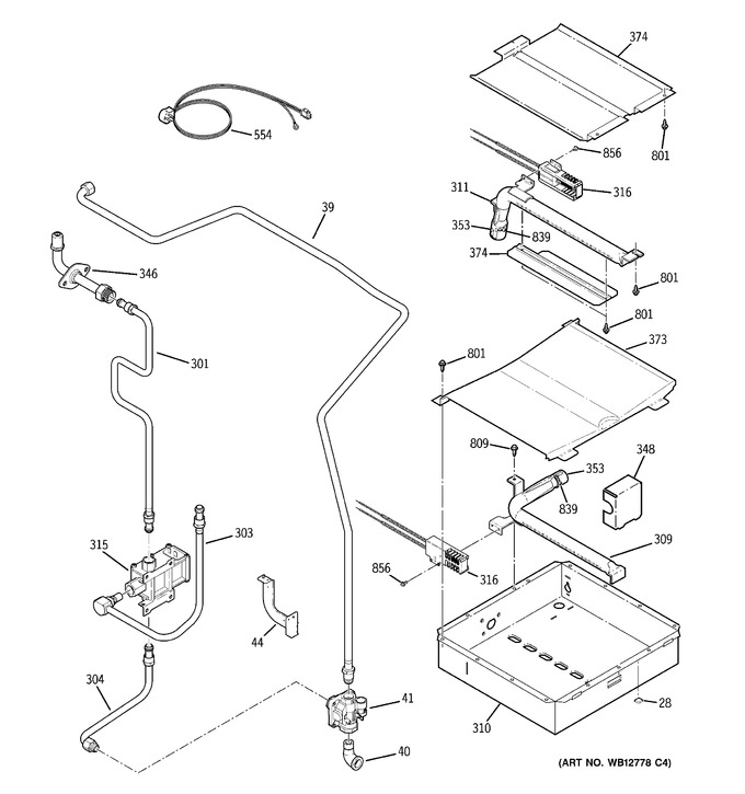 Diagram for JGSP48SH2SS