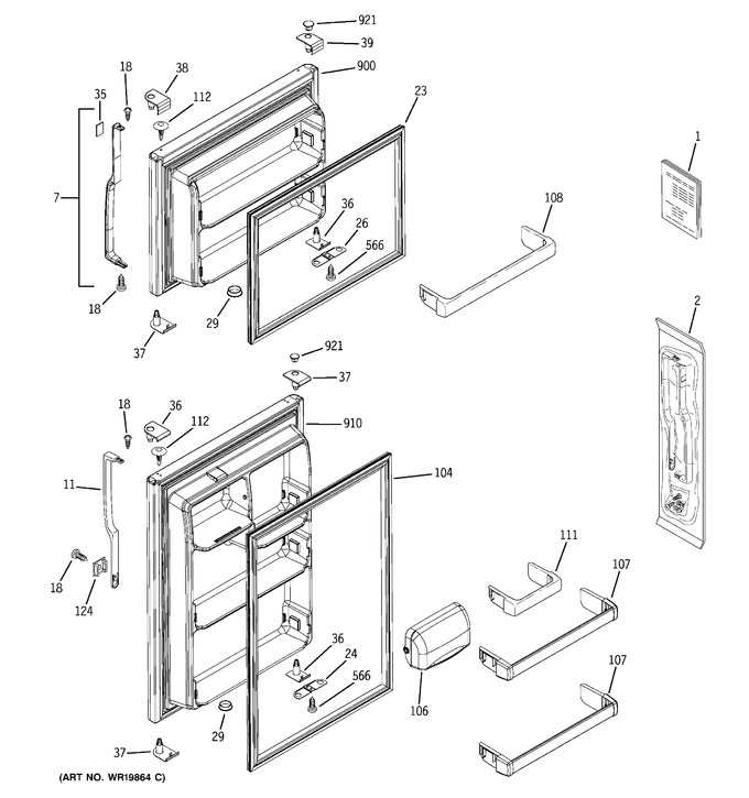Diagram for GTS18JCPURWW