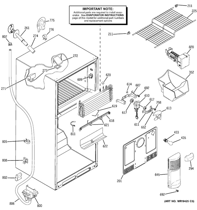 Diagram for GTS18KHPVRWW