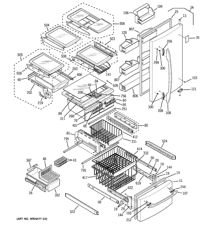 Diagram for PDS22MBWAWW