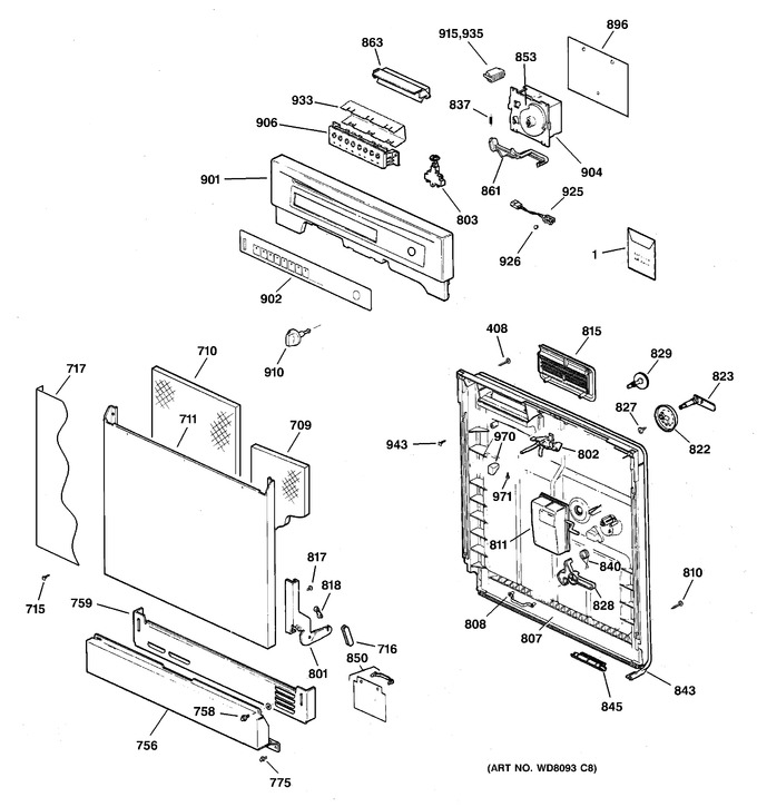 Diagram for GSD4000J00WW