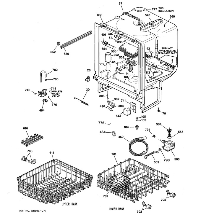 Diagram for GSD4000J00WW