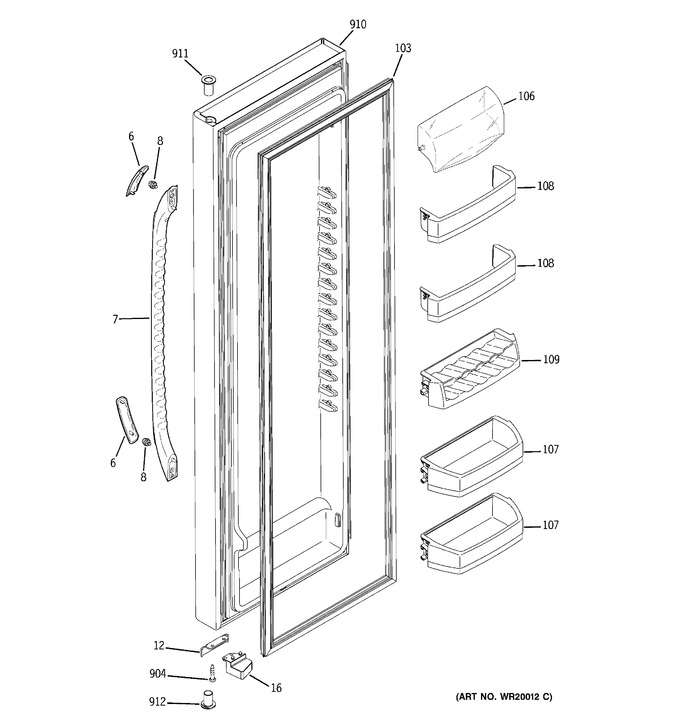 Diagram for GSS25WGTABB