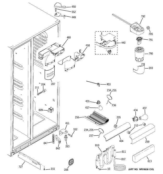 Diagram for GSS25WGTAWW