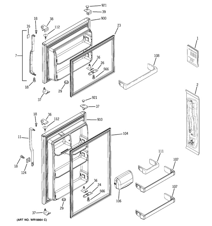 Diagram for GTS18IBRXRWW