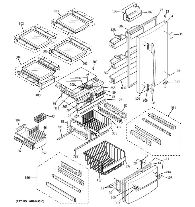 Diagram for GBS22KBSCBB