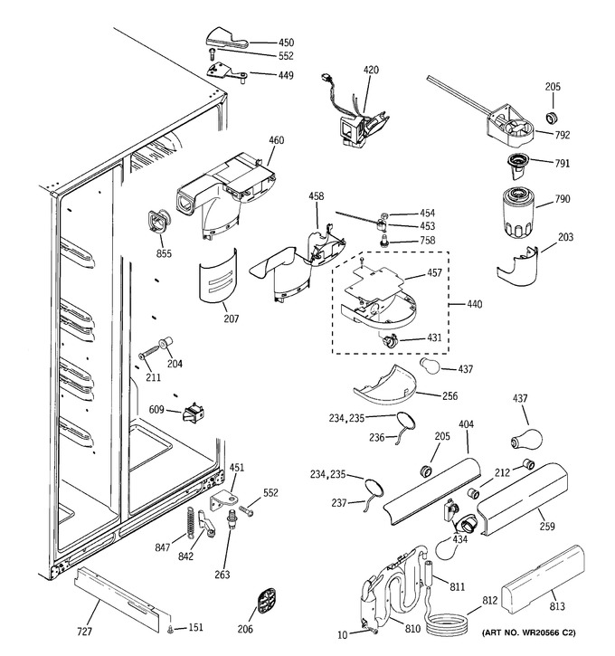 Diagram for GSHF3KGXCCCC
