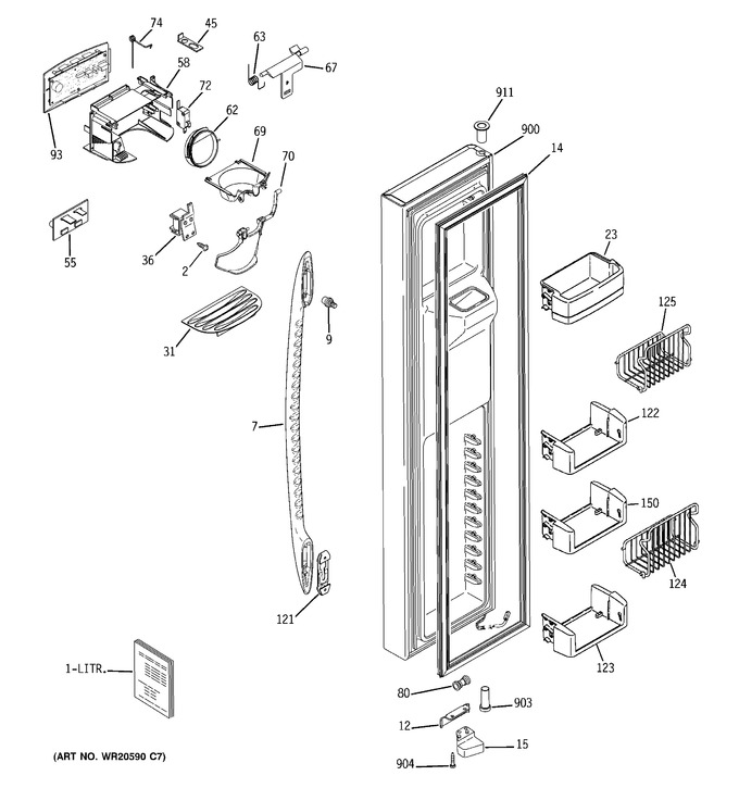 Diagram for PSE27VGXAFWW